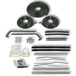 SoffSeal Complete Weatherstrip Kit for 1955 Chevrolet 210, and Bel Air 2-Door Hardtop - (SS-KIT105) SoffSeal Complete Weatherstrip Kit for 1955 Chevrolet 210, and Bel Air 2-Door Hardtop - (SS-KIT105)