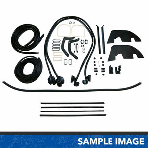 SoffSeal Complete Weatherstrip Kit for 1955 Chevrolet 150, 210 and Bel Air 2-Door Sedans - (SS-KIT111) SoffSeal Complete Weatherstrip Kit for 1955 Chevrolet 150, 210 and Bel Air 2-Door Sedans - (SS-KIT111)