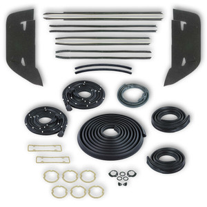 SoffSeal Complete Weatherstrip Kit for 1961 Chevrolet Impala, Fits 2-Door Hard Tops - (SS-KIT209)