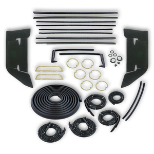 SoffSeal Complete Weatherstrip Kit for 1960 Chevrolet Impala, Fits 2-Door Hard Tops - (SS-KIT215) SoffSeal Complete Weatherstrip Kit for 1960 Chevrolet Impala, Fits 2-Door Hard Tops - (SS-KIT215)