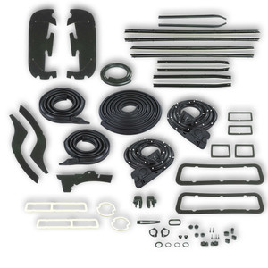 SoffSeal Complete Weatherstrip Kit for 1967 Chevrolet RS Camaro Coupe, Sold as a Kit - (SS-KIT305A) SoffSeal Complete Weatherstrip Kit for 1967 Chevrolet RS Camaro Coupe, Sold as a Kit - (SS-KIT305A)