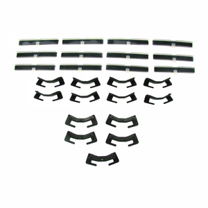 Windshield Trim / Molding Clip Kit - 25 pc. Toyota Corolla 2 Door Hatchback - FX Models 1987-1988 Windshield Trim / Molding Clip Kit - 25 pc. Toyota Corolla 2 Door Hatchback - FX Models 1987-1988