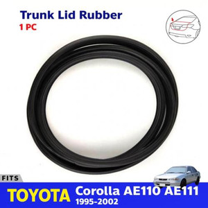 64461-12530-1 Fits Toyota Corolla AE111 E110 AE110 Trunk Lid T/L Seal Rubber Weatherstrip 64461-12530-1 Fits Toyota Corolla AE111 E110 AE110 Trunk Lid T/L Seal Rubber Weatherstrip