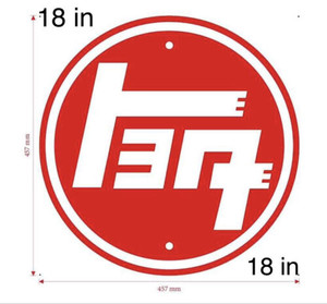 Custom TEQ Round Aluminum Metal Sign with Mounting Hole 18x18 inches
New Custom TEQ Round Aluminum Metal Sign with Mounting Hole 18x18 inches
New