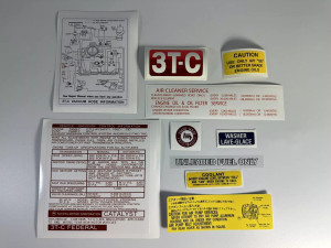 Decal set for Toyota Corolla 1982 Fit Sedan 4Door Wagon Coupe Hardtop Liftback Decal set for Toyota Corolla 1982 Fit Sedan 4Door Wagon Coupe Hardtop Liftback