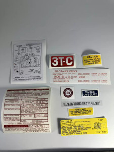 Decal set for Toyota Corolla 1980 Fit Sedan 4Door Wagon Coupe Hardtop Liftback Decal set for Toyota Corolla 1980 Fit Sedan 4Door Wagon Coupe Hardtop Liftback