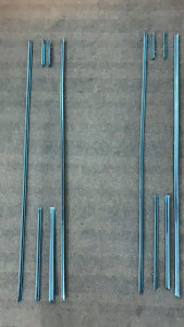 Body Steel Trims Mouldings for Toyota Corolla 1971 - 1974 - Ke20- Te21 - Ke25 Body Steel Trims Mouldings for Toyota Corolla 1971 - 1974 - Ke20- Te21 - Ke25