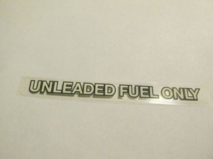 Decal Unleaded Fuel Decal Fits El Camino 1978-1987 Sticker Decal Unleaded Fuel Decal Fits El Camino 1978-1987 Sticker