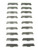 PCK-574-88 - Molding Clip Kit fits BMW 4 Door Sedan 1988-1994 PCK-574-88 - Molding Clip Kit fits BMW 4 Door Sedan 1988-1994