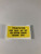 Decal - Engine Oil Caution FJ40, FJ45, FJ55, FJ60 1973-1982