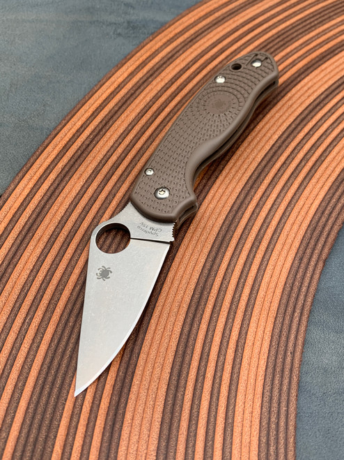Pre-Owned Spyderco PARA® 3 LIGHTWEIGHT BROWN CPM® 15V® SPRINT RUN™