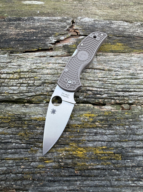 Pre-Owned Spyderco Native® 5 Lightweight Brown FRN CPM® 15V® Sprint Run®