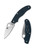 Spyderco UK Penknife With CPM S110V blade steel and dark blue FRN handle scales.
