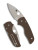 Spyderco Lil' Native® Brown G-10 CPM® 15V® Sprint Run®