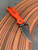 The Spyderco Para® 3 Lightweight with blade in CTS-BD1 steel and orange FRN handle scales.