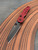 Spyderco Smock St. Nick's Knives Exclusive - Black TiCN - CPM-4V Blade- Red G10 Scales -