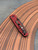 Spyderco Smock St. Nick's Knives Exclusive - Black TiCN - CPM-4V Blade- Red G10 Scales -