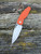 TRM NEUTRON 2™ Orange G10 Lizard Skin