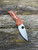 Pre-Owned Spyderco Native 5 Lightweight SPRINT REX45 Burnt Orange