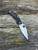 The Spyderco UK Penknife with leaf-shaped blade in CTS-BD1 and black FRN handle scales.