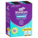 Rhinocort Hayfever & Allergy Nasal Spray 120 Doses Twin Pack
