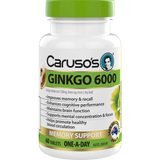 Caruso's Ginkgo 6000mg 60 Tablets