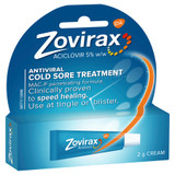 Zovirax Cold Sore Cream online at Blooms The Chemist