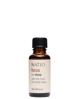 Natio Focus On Sleep Pure Essential Oil Blend 25mL
