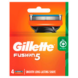 Gilltte Fusion Manual Razor Cartridge 4 Pack