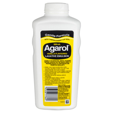 Agarol Laxative 500ml Vanilla Blooms The Chemist