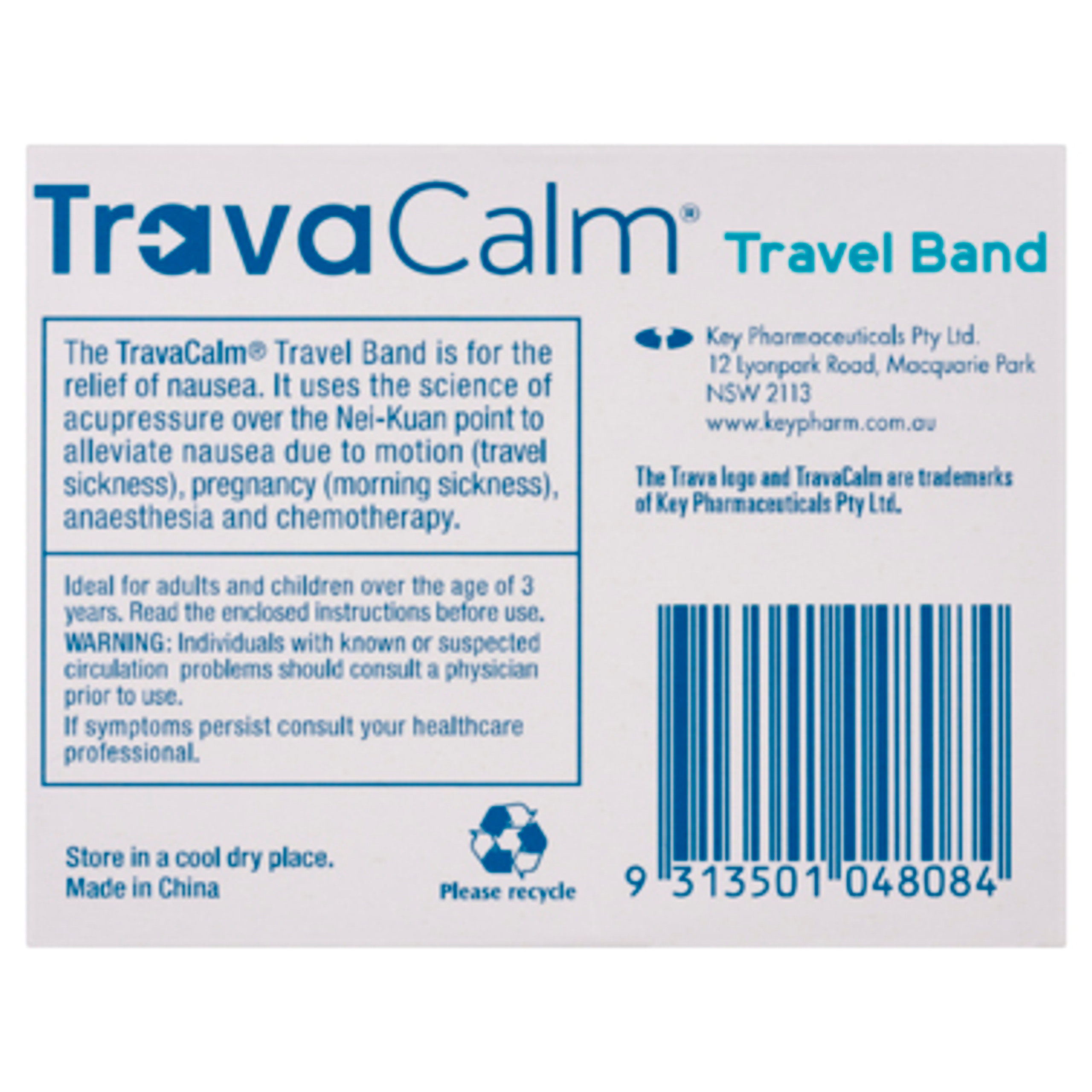 travacalm travel band review