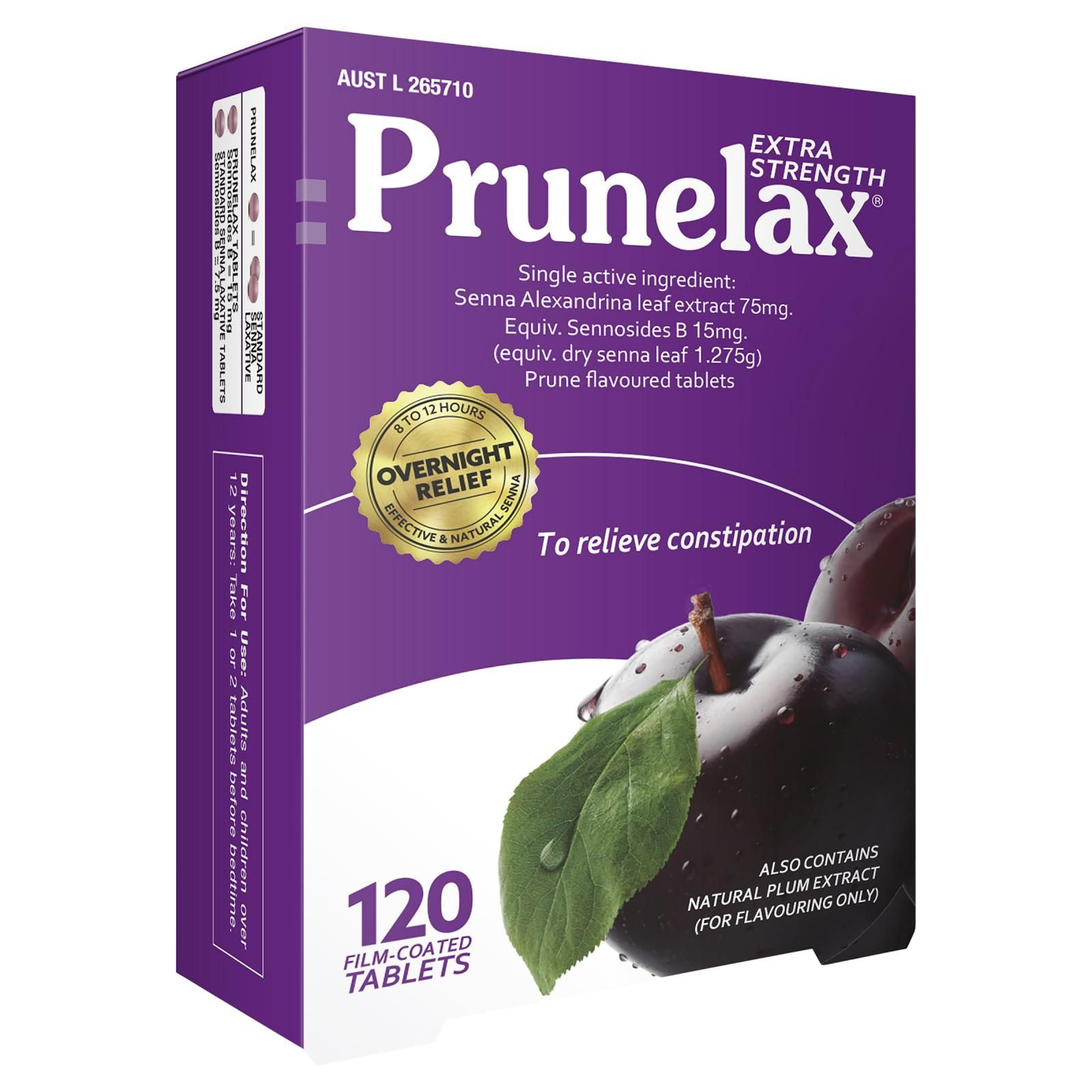 Prunelax Extra Strength Constipation Relief Tablets 40pk Blooms The