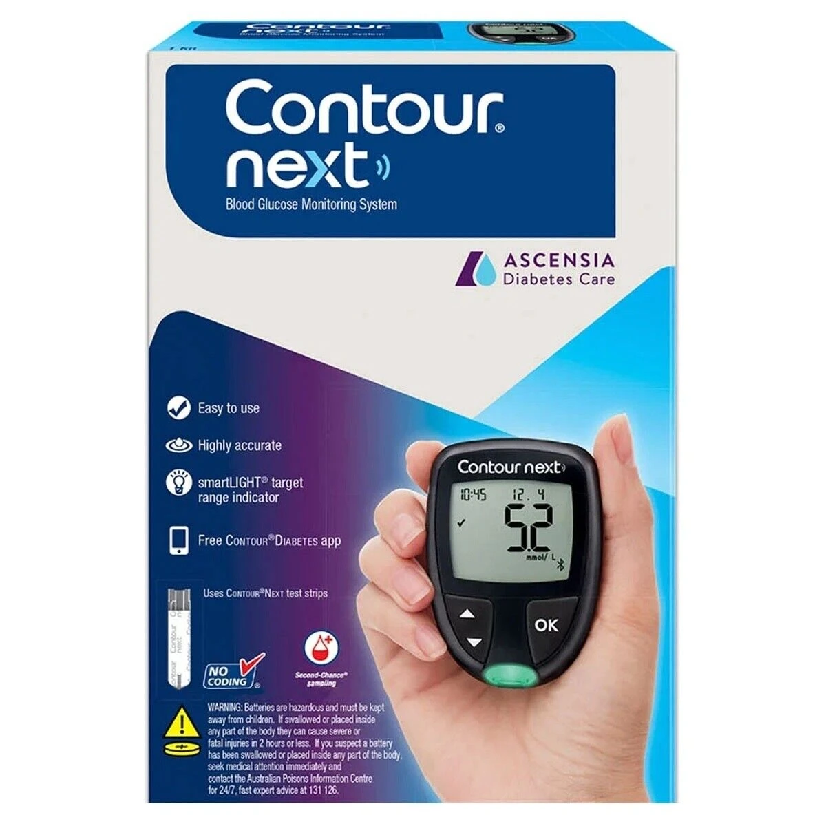 Contour Next Blood Glucose Monitor - Blooms The Chemist