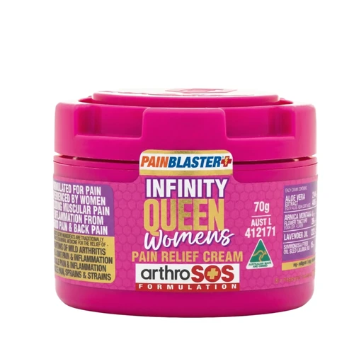 Pain Blaster Infinity Queen Women's Pain Relief Cream 70g