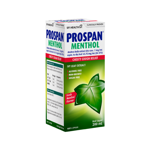 Prospan Menthol Chesty Cough Relief Liquid 200mL