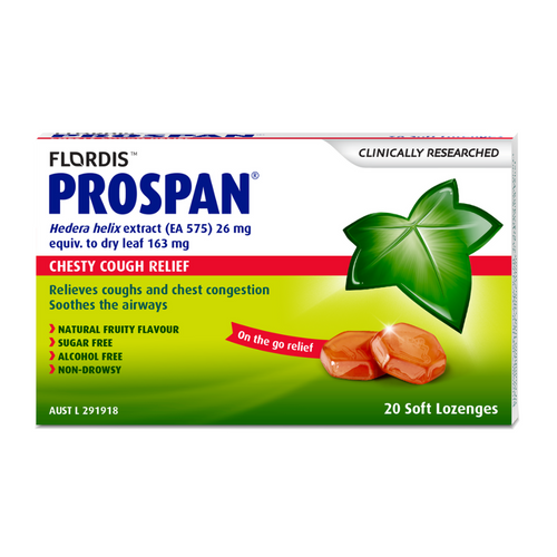 Prospan Chesty Cough Lozenges 20 Pack