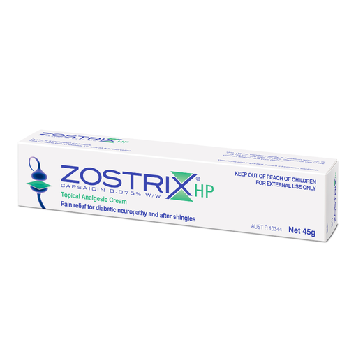 Zostrix HP Topical Analgesic Cream 0.075% 45g