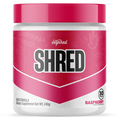 Inspired Nutraceuticals Shred Raspberry 30 Serves 240g