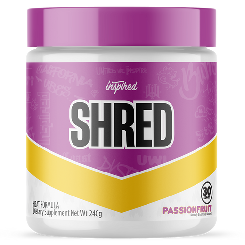 Inspired Nutraceuticals Shred Passionfruit 30 Serves 240g