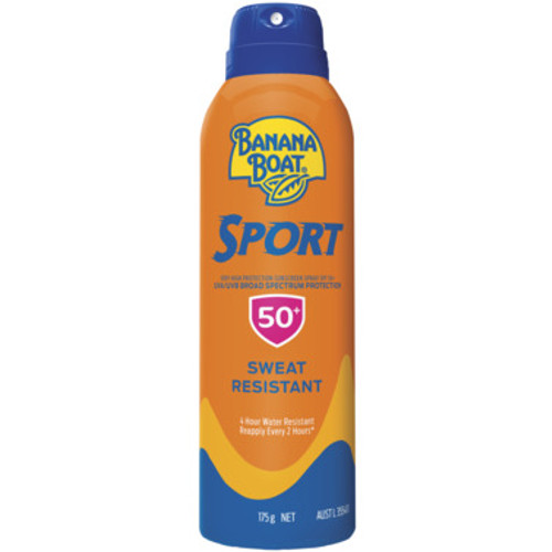 Banana Boat Sport Sunscreen Clear Spray SPF50+ 175g
