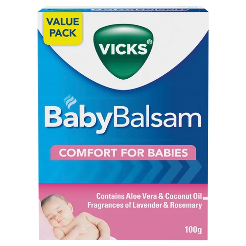 Vicks Baby Balsam Decongestant Rub 100g