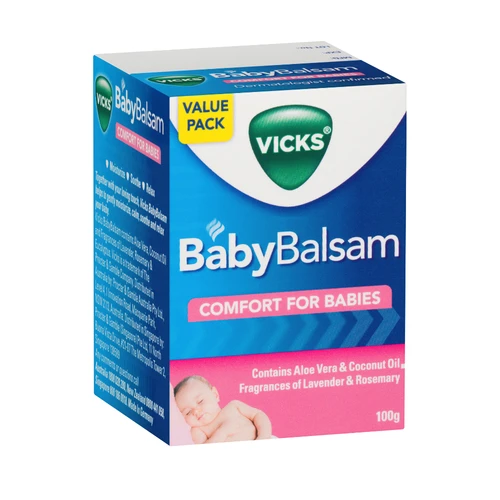 Vicks Baby Balsam Decongestant Rub 100g
