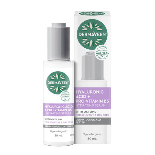 Dermaveen Hyaluronic Acid + Pro-Vitamin B5 Serum 30mL