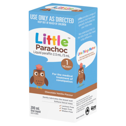 Little Parachoc Liquid Paraffin Chocolate Vanilla 200mL