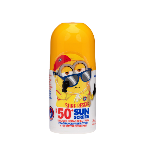 Surf Life Saving Sunscreen SPF50+ Minions Roll on 75mL