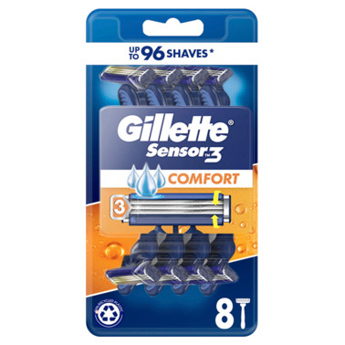 Gillette Sensor3 Disposable Razors 8 Pack