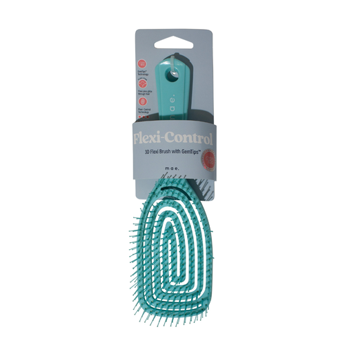 Mae 3D Flexi Control Brush With Gem Tips Blue