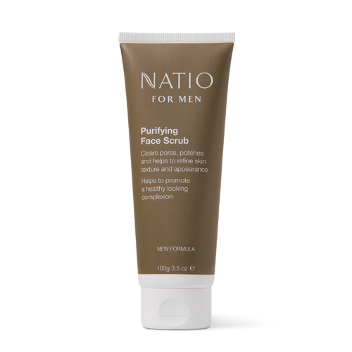 Natio For Men Purifying Face Scrub 100g