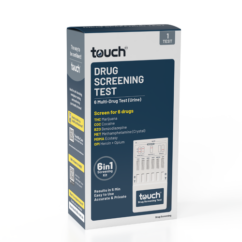 TouchBio 6 Multi-Drug Screening Test 1 Test