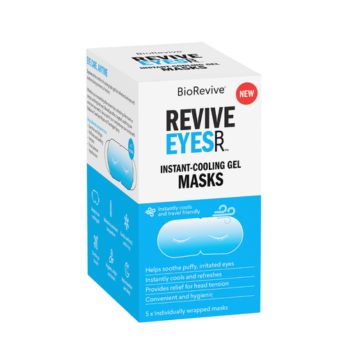 BioRevive Revive Eyes Instant Cooling Gel Masks 5 Pack